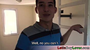Preview 1 of Aria 3 - Amateur latin teen gay anal fucking his toothless mate