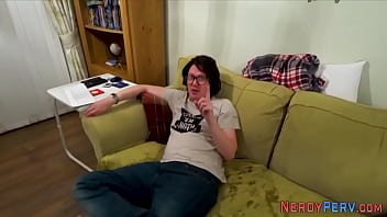 Preview 2 of Kenna Games - Newbie gets eaten out by leeds nerd
