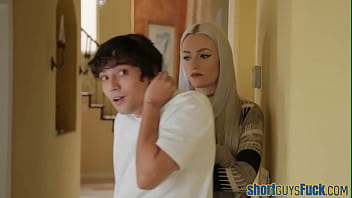 Preview 1 of Denne D - Curvy maid cougar pussy pounded from behind by little guy