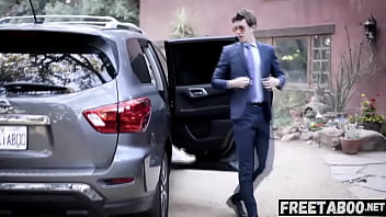 Preview 2 of Sex Boy Hom - Teen Hitchhiker Agreed To Join A Couple In Threesome To Get A Free Car - Full Movie On FreeTaboo.Net