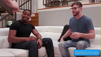 Preview 2 of Sex In Bues - Sexy teen blonde cutie girl Hannah Hays seducing her black friend for a good fuck and for his massive black dick