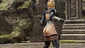 Preview 1 of Xxx B F G B Rood Video - Cassandra appreciation poses 2B costume - Soul Calibur 6