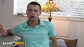 Preview 1 of Standing On A Bus - BANGBROS - Super Cock VS His Hot Stepmom Rachael Cavalli