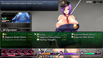 Preview 4 of Suny Leone Group Six - Karryn&#039_s Prison [PornPlay Hentai game] Ep.11 she cummed while dancing just from being looked at