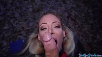 Preview 2 of Veragan Girls - Pretty eurobabe gets paid to reverse ride after POV blowjob