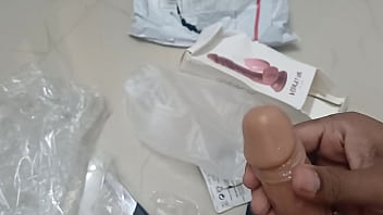 Preview 2 of Indian Sexex - Unboxing realistic dildo buyed from Snapdeal