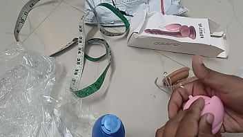 Preview 3 of Indian Sexex - Unboxing realistic dildo buyed from Snapdeal