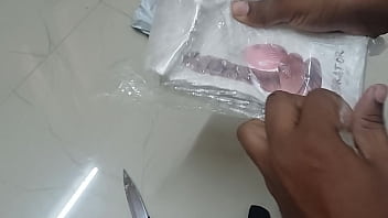 Preview 1 of Indian Sexex - Unboxing realistic dildo buyed from Snapdeal