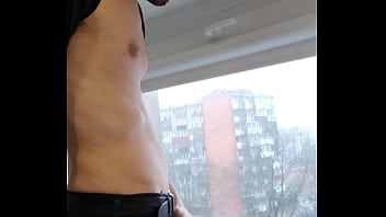 Preview 3 of Gym Bal - Sexy play by the window