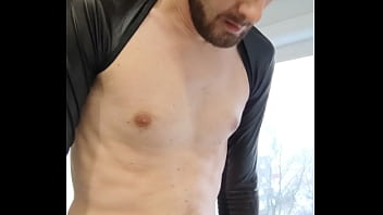 Preview 1 of Gym Bal - Sexy play by the window