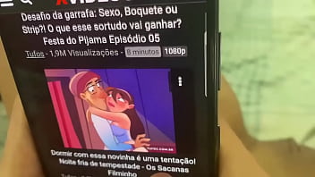 Preview 1 of Granny Blowjob N Fuck Galore - Viciada em siririca gozei gostoso assistindo a tranza dos  * Tufos *