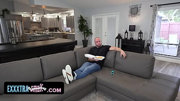 Preview 2 of Standing Missionary Reampie - Exxxtra Small - Tiny Latina Chicka Gets Her Tight Pussy Destroyed For Pranking Her Big Stepbro