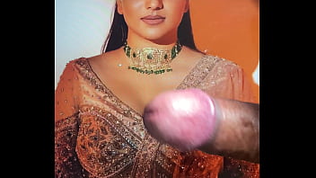 Preview 2 of Tona Heroies - Huge cum tribute to heavy boobs Kannada actress Rachita Ram