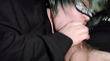Preview 4 of Doktor Rumah Sakit - Masked slut blowjob for money