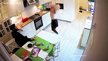Preview 1 of Waz N - Dancing Girl Gets Blow &amp_ Fuck at Kitchen