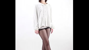 Preview 3 of Alice White Porn - Short Girl Pantyhose