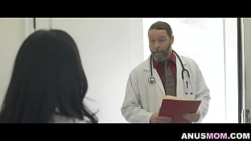 Preview 1 of Natasha Khalifa - Sexy housewife Jennifer White undergoes a complimentary breast exam with Dr. Jack Vegas,  and he goes all the way to her bunghole for another exam.