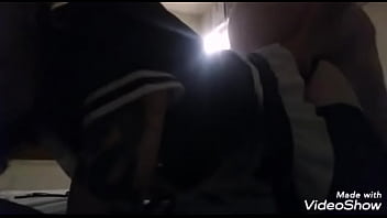 Preview 2 of Sadi Suda Desi - Travesti empregadinha dando o cuzinho pro papai
