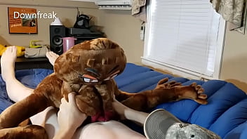 Preview 4 of Pussy Servedas Dessert - Plush Sex Doll With Mega Tits Gets Railed Good