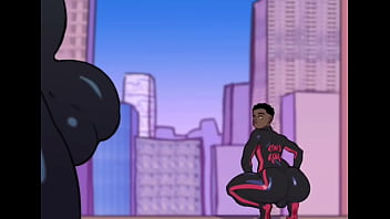 Preview 1 of Phim Xes Nhat Ban Vlxx - Spider Gwen Futa est&aacute_ caliente y se coje a Miles llen&aacute_ndolo su culo de semen