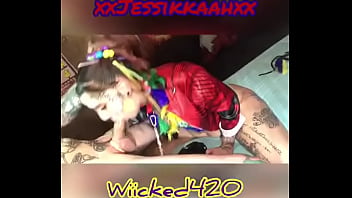 Preview 2 of Beeg Storys Lovers Full Movies - Pretty face throats huge dick New Years eve