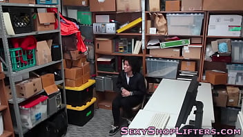 Preview 1 of Massa Xxc - Shoplifting whore fucks mall cop