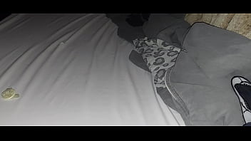 Preview 1 of Extra Long Dick - fuck the mattress with a condom and cum in it