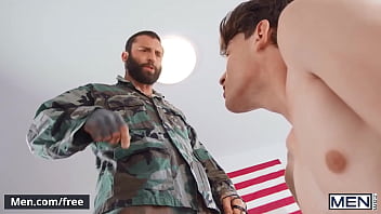 Preview 2 of Sex Vu Trom - (Markus Kage) Spanks (Edward Terrant) Before Eating His Ass Fucking Him Doggystyle - Men