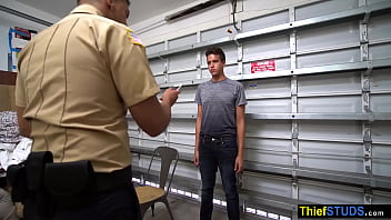 Preview 3 of Clebrity Seks - hot latin teen has to serve a horny gay cop