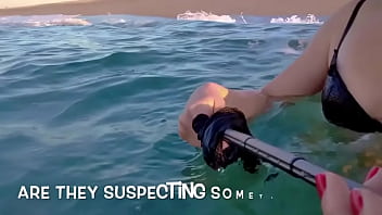 Preview 2 of Fucking In Utv - took my clothes off on a non-nude beach (and masturbated)
