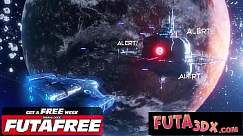 Preview 1 of Xxnx 2 Gril Office - Futa3DX - In Space No One Can Hear The Big Futa Dick Fucking In Hot Threesome