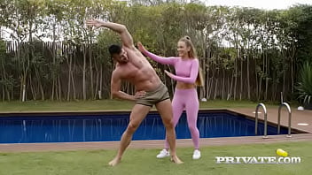Preview 2 of Indian Yang Sex Com - Mary Rock,  Squirting by the Pool