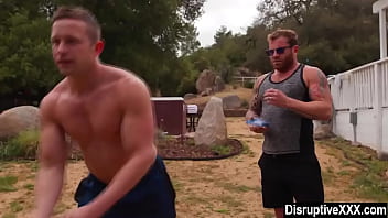 Preview 1 of Pipers Pretty - Straight man has his first time gay sex