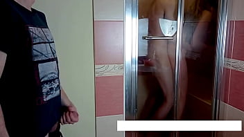 Preview 2 of Www Indain Hd Sexy Videio In - Husband saw his wife being fucked by her lover in the shower
