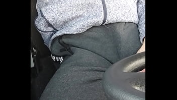 Preview 3 of Home Window Dickflash - Peeing in the truck