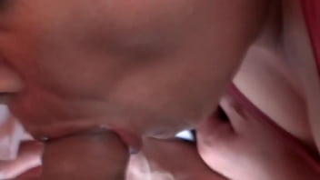 Preview 2 of Teen Cum Mount - Hidden cams Latina sucking the huge cocks of her stepsons friends