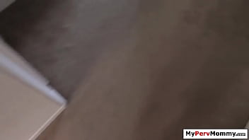 Preview 1 of Videos Xxxii Com - Stepson fingers then fucks his stepmom