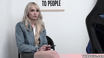 Preview 1 of Sixteen Years Fucked - Cute and petite shoplifter Lilly caught