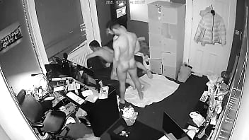 Preview 3 of Mahasiswi Gentot - Wild Threesome Night at Work 2 (Bonus Cam Content)