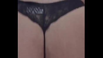 Preview 2 of Danny Danisa - Dildo negro y largo en mi colita con tanga
