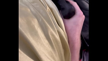 Preview 3 of Family Long Hd Movie - Silky Shiny pants and jersey jackoff