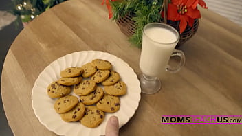 Preview 2 of Big Corn Fucking Hot Pussy - Have I Made It To The Naughty List,  Santa?