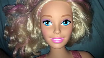 Preview 2 of Lesbian Perverx - Barbie Styling Head Doll 6