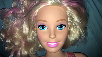 Preview 1 of Lesbian Perverx - Barbie Styling Head Doll 6