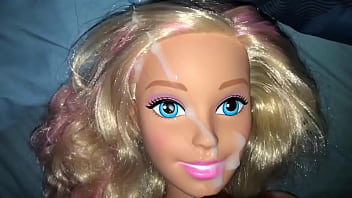 Preview 4 of Lesbian Perverx - Barbie Styling Head Doll 6