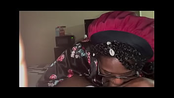 Preview 1 of Taiwan Fat Dance - Young Ebony Oralist takes heavy load on glasses
