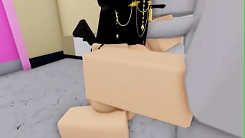 Preview 1 of 180 Degree - roblox slut gets fucked in a scho0l bathroom