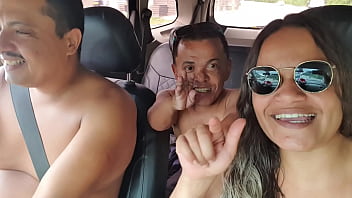 Preview 1 of Japan Handjob 3gp - Festa de ano novo com o an&atilde_o pornografico Zezinho Teves  e as gostosas Paty Bumbum e Fada Mel