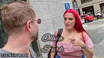Preview 2 of Young Girl Pickup Sex For Money - [Dry] Curvy Olivia Stark gets her ass hardly fucked by Paul Stalker