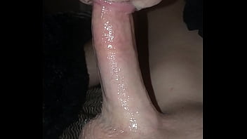 Preview 2 of Boys Gangfuck Mom - 026 Slowy Massaging My Cock After Edging For 2 Hours. Cum Almost Hits The Camera
